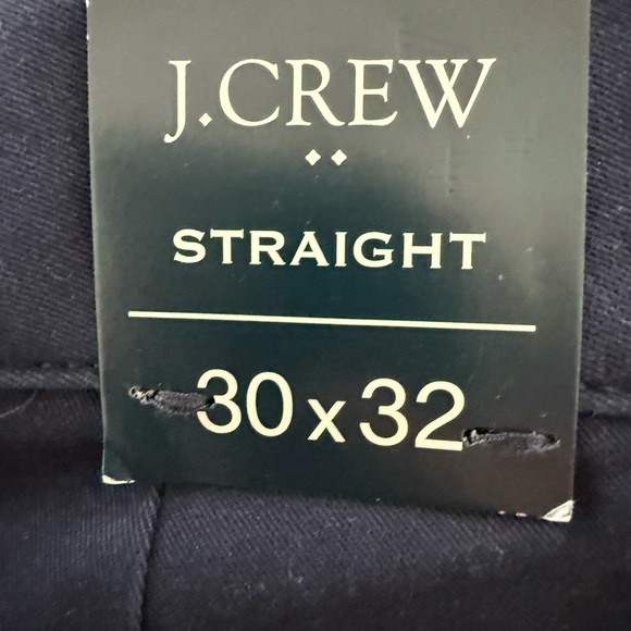 J. Crew Straight Flex Chino Navy Blue Size 30X32 NWT - Picture 10 of 11